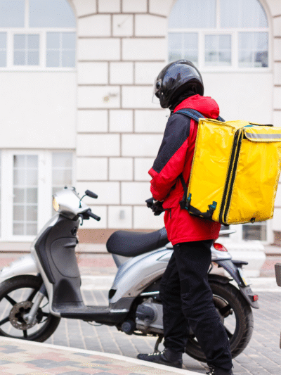 Livreur à domicile